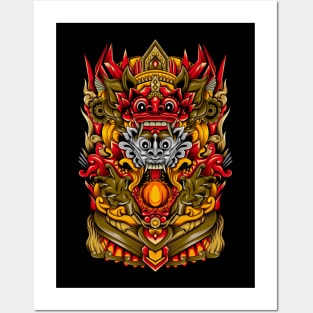 Barong and Rangda Posters and Art